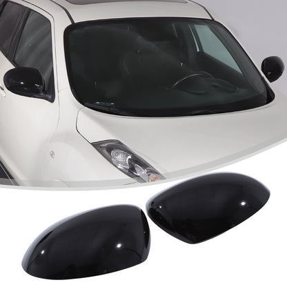 Piano Black ABS Full Wrap Exterior Side Mirror Cover For Nissan Juke 2010-2014 18