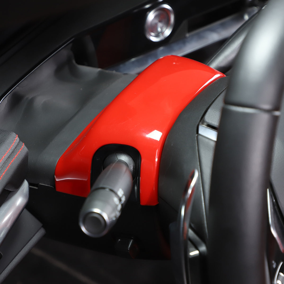 Red Full Interior Set Dash Panel Decor Cover Trim Kit For Corvette C8 2020-25 - Variants 6-10 46