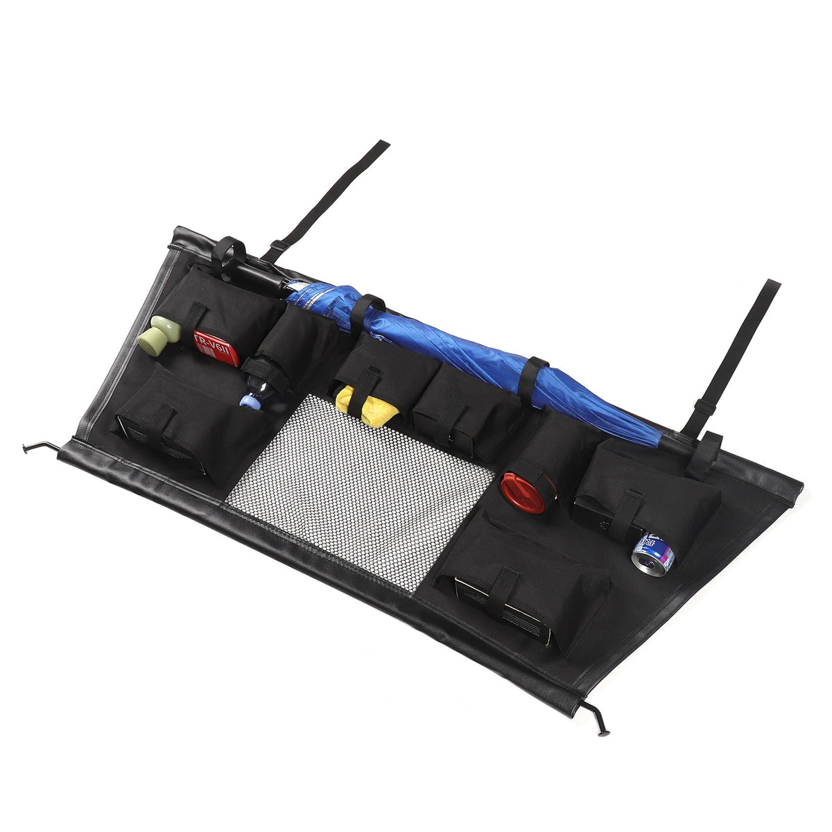 Rear Trunk Cargo Net Storage Bag Tray For Volvo XC90 2015+ 11