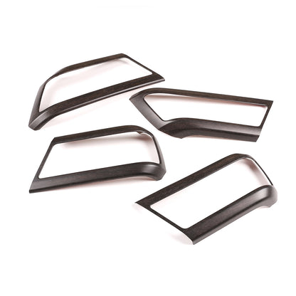 ABS Oak Grain Inner Door Handle Frame Cover For Land Rover Defender 110 2020-21 6