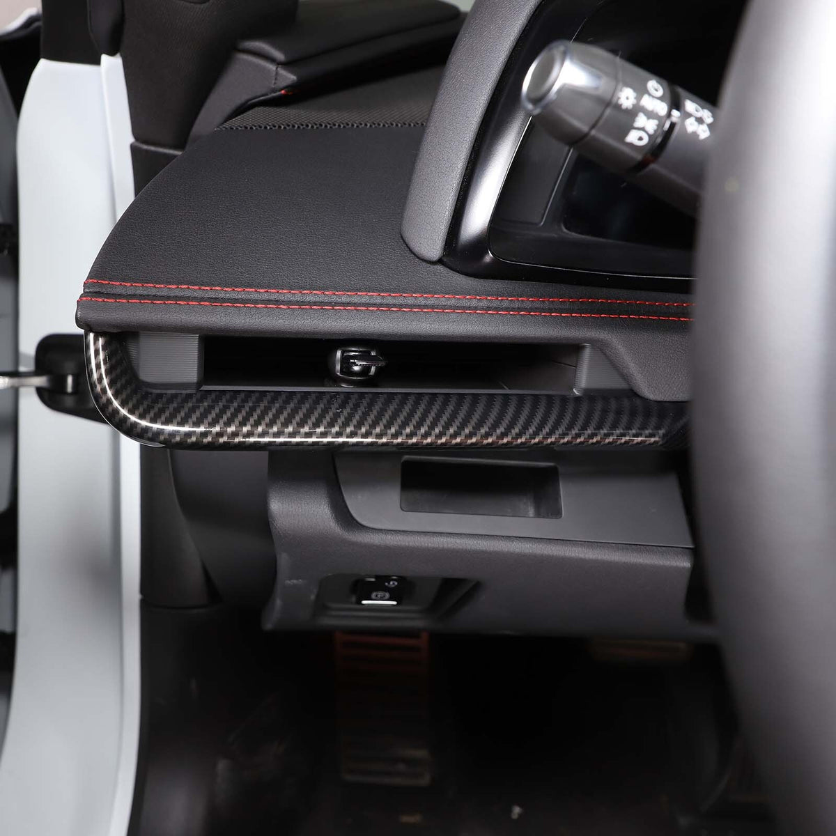 Carbon Fiber ABS Interior Decoration Cover Trim Kit For Corvette C8 2020-2025 - Styles 1-5 8