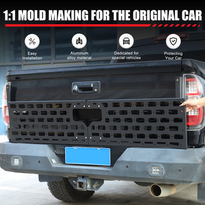 Rear Bed Molle Panel Truck Bed Tailgate Molle Panel For Toyota Tundra 2014-2021 18