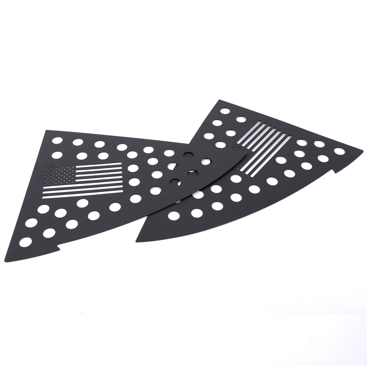 Honeycomb Exterior Rear Quarter Door Window Pillar Trim For Tesla Model Y 8