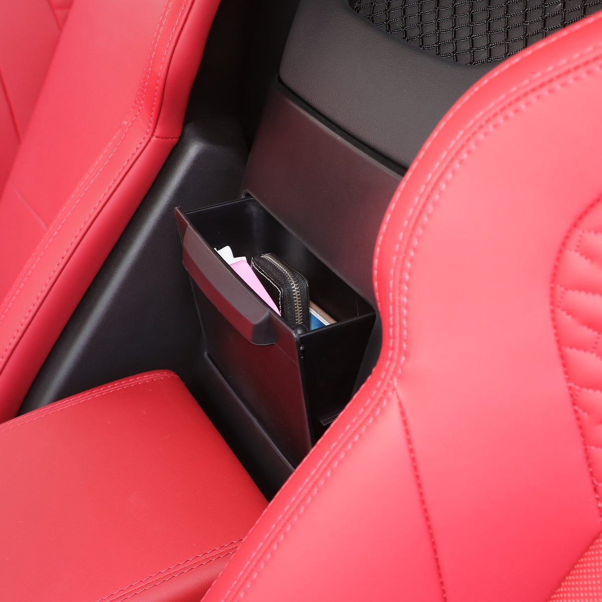 Center Conosle Back Storage Box Trim Cover For Jaguar F-TYPE Coupe 2013-24 US 8
