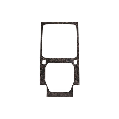 Forged Carbon Fiber For LR Defender 110 90 2020-2023 Cup Holder Panel Trim Cover 4
