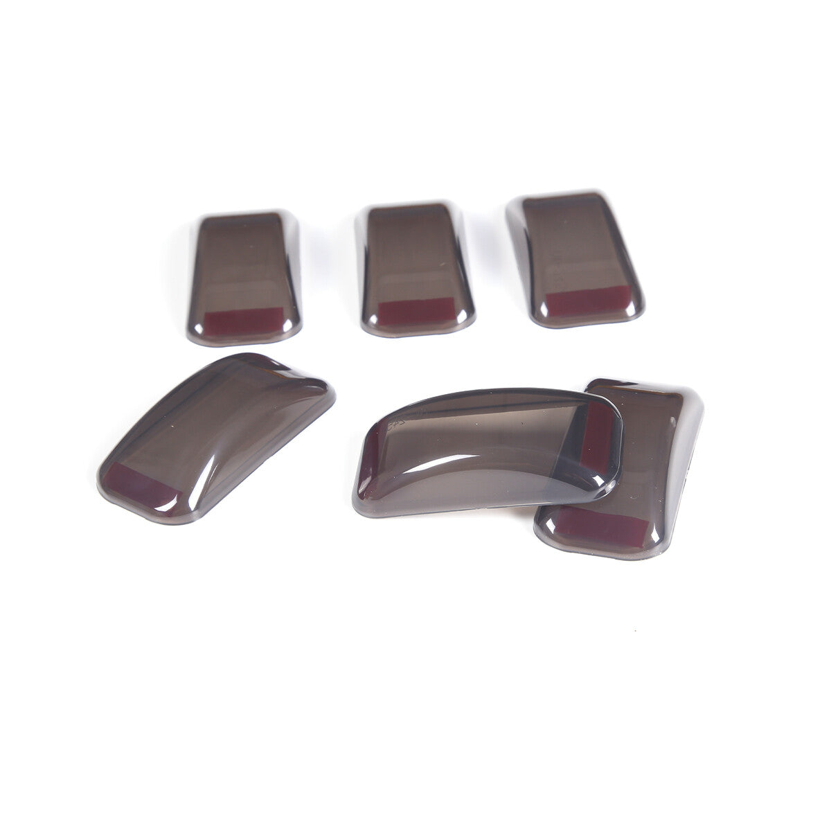 18pcs Smoked Front Rear Side Tail Light Roof Light Trim Cover For Hummer H2 54