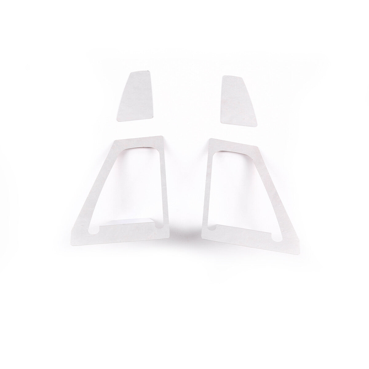 For 03-09 Hummer H2 Stainless Steel Front Bumper 4pcs Silver Accent Trim US 10