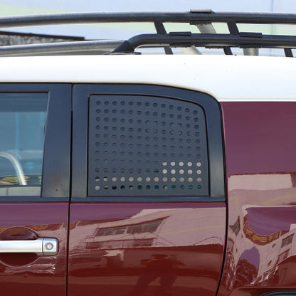 For Toyota FJ Cruiser 2007-2022 Rear Quarter Window Honeycomb Frame Trim Cover 6