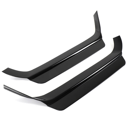 Glossy Piano Black Rear Spoiler Wing Cover Trim Frame For Corvette C8 2020-2026 9