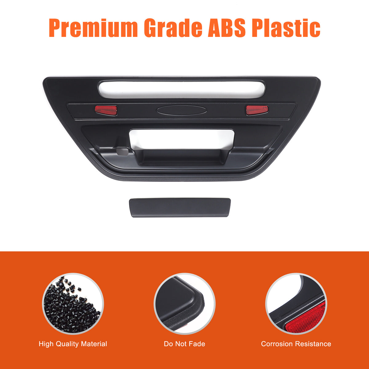 Car Rear Trunk Door Handle Cover Trim For Toyota Hilux 2015-2024 US 4
