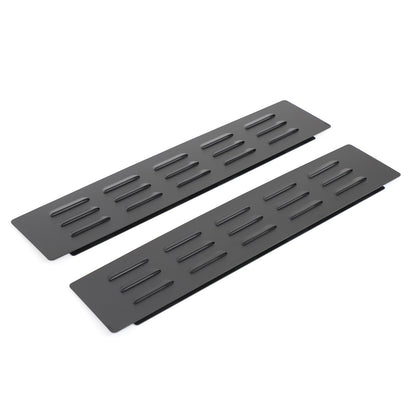 Aluminum Rear Door Window Louver Air Vent Panel Trim For Ford Ranger T7 15-22 US 23