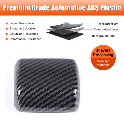 ABS Carbon Fiber Interior Full Set Panel Cover Trim Kit for Toyota Tacoma 24-26 - Styles 11-15 16