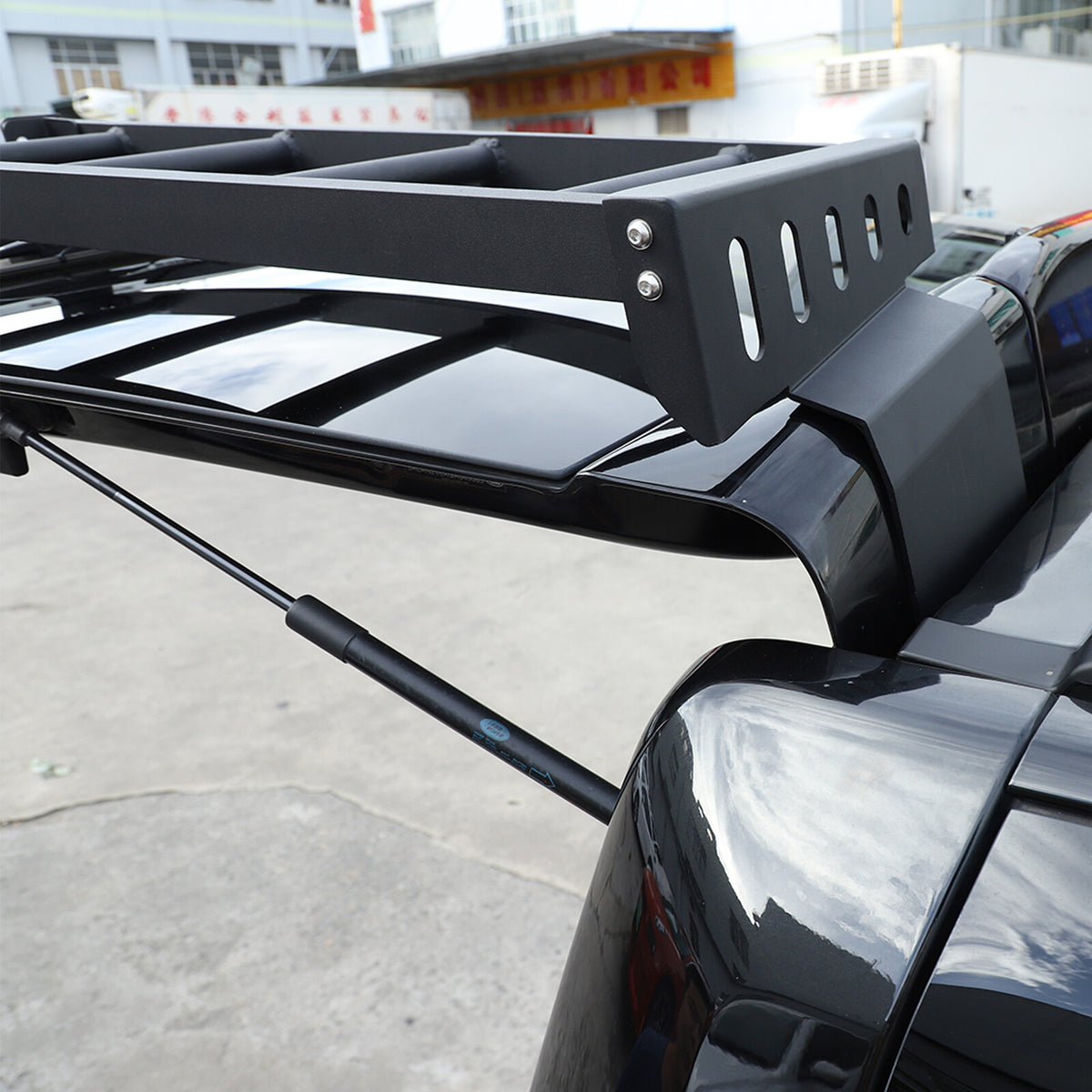 Side Roof Rack Side Access Ladder For Land Rover Discovery 3/4 LR3 LR4 2004-16 15