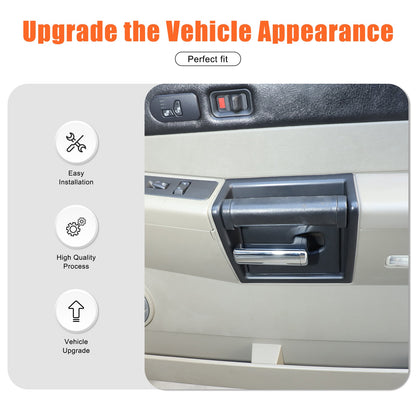 Silver Chrome Exterior Door Handle Mirror Hood Vent Trim Kit For Hummer H2 03-09 166