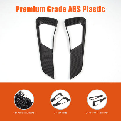 ABS Carbon Fiber Center Console Gear Shift Strip Trim For Range Rover Sport 23+ 8