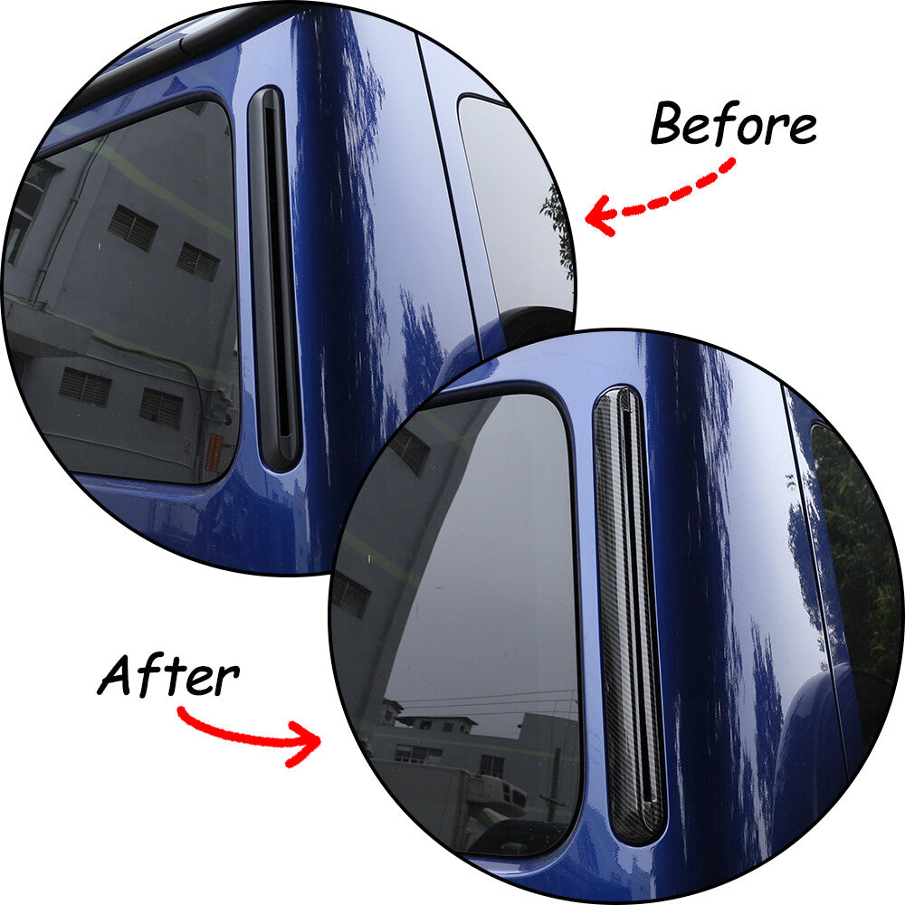 For Mercedes-Benz G-Class 19-20 Carbon Style Rear C-Pillar Air Outlet Vent Trim 7