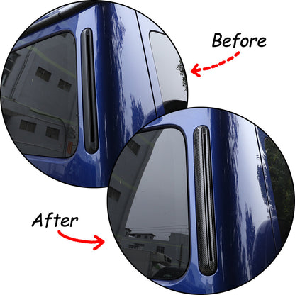 For Mercedes-Benz G-Class 19-20 Carbon Style Rear C-Pillar Air Outlet Vent Trim 7