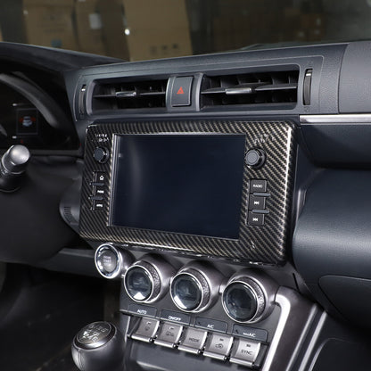 ABS Carbon Fiber Interior Center Console Trim Set Fits For GR86/BRZ 2022-2025 US - Variants 1-5 40
