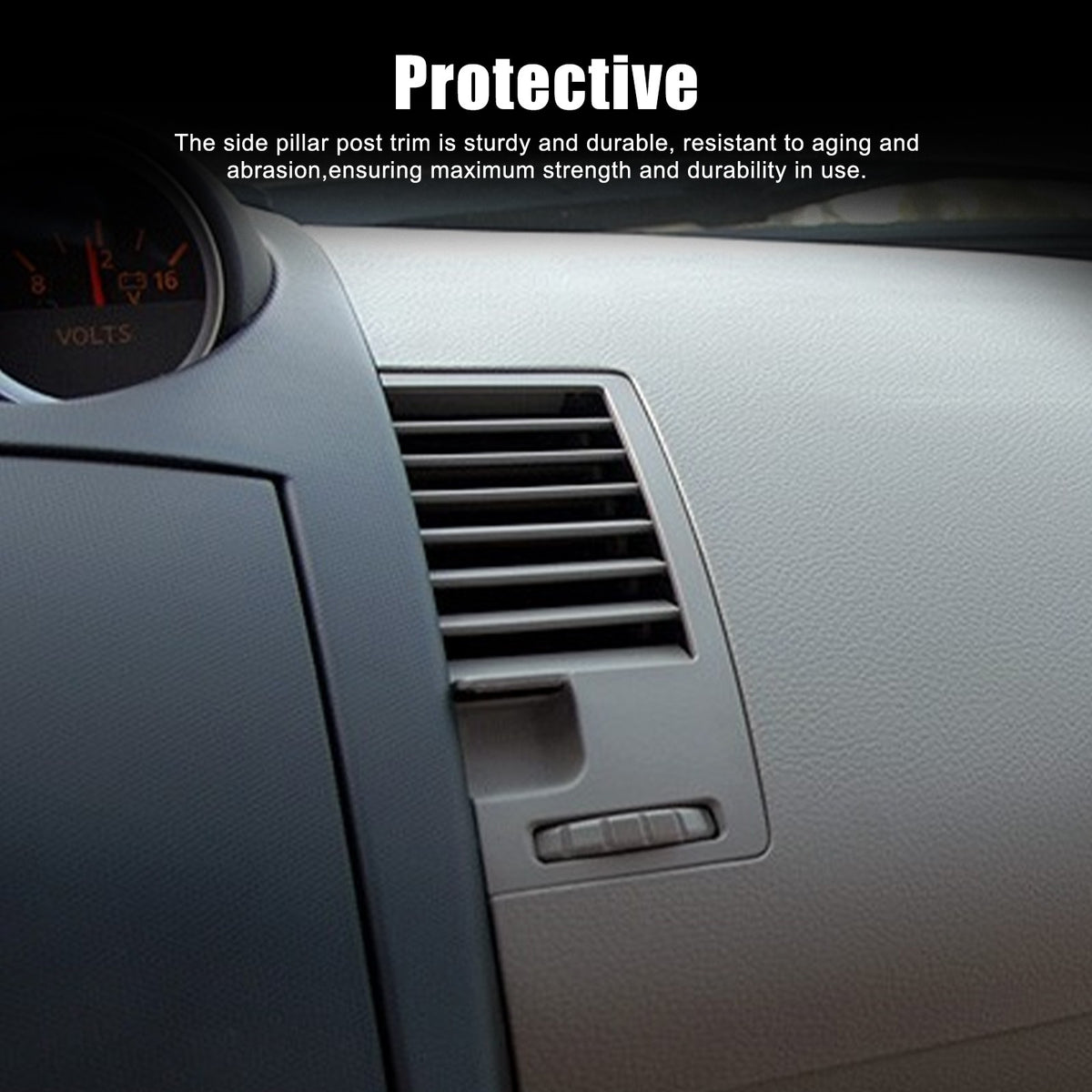 Real Carbon Fiber Center Console Air Vent Trim For Nissan 350Z Z33 2003-2006 15