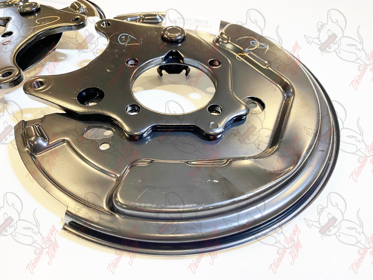 Toyota Corolla Celica Matrix Parking Brake Plate Subassembly LH & RH Set OEM 9