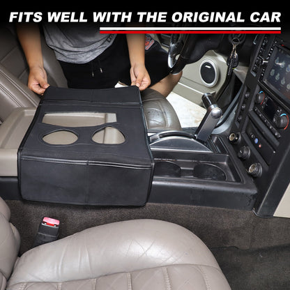 Suede Cloth Center Console Gear Shift Trim Cover For Hummer H2 2003-2009 US 13