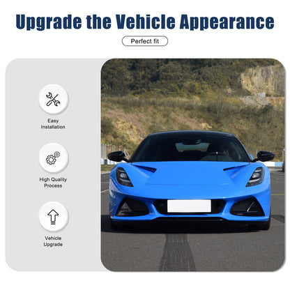 Red Real Carbon Fiber Interior Exterior Conosle Trim Cover For Lotus EMIRA 21-25 152