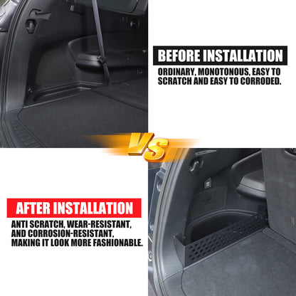 Left Trunk Side Storage Baffle Box Tray Molle Panel For Honda Pilot 2016-2022 17