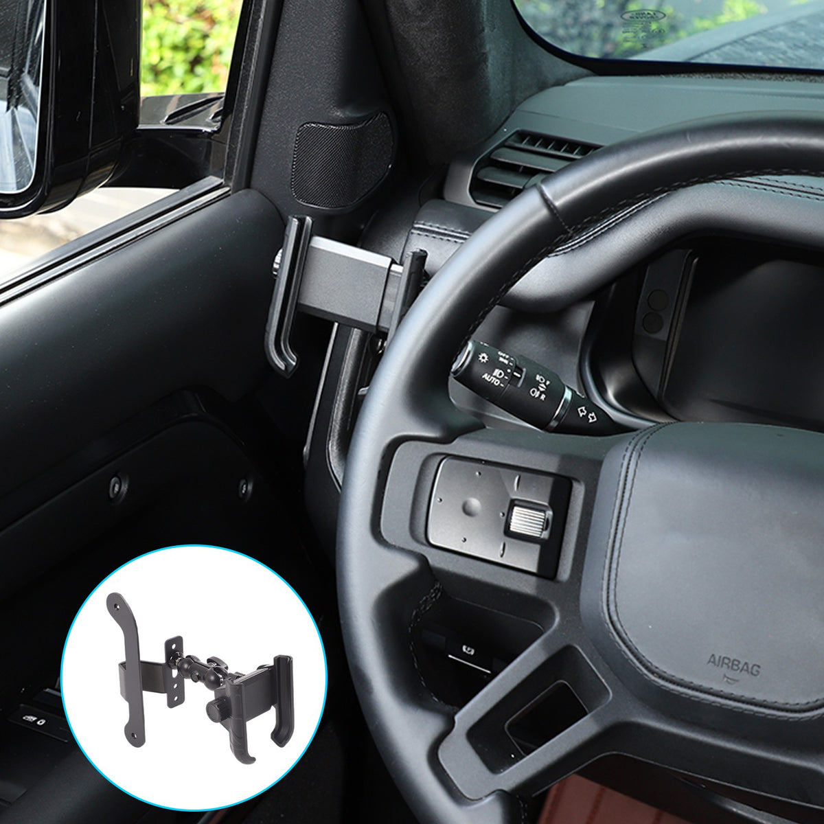 Driver Side Dashboard Phone Holder Bracket For Land Rover Defender L663 2022 18