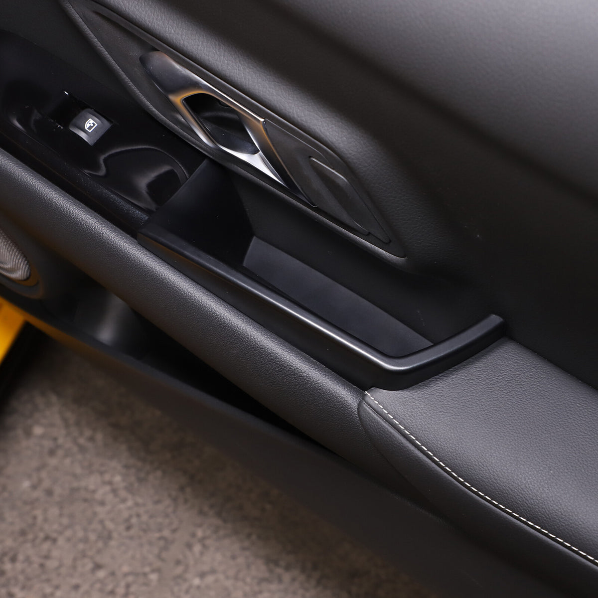For Toyota Supra 2019-2024 Door Storage Storage Box ABS Black (Fits Supra) 15