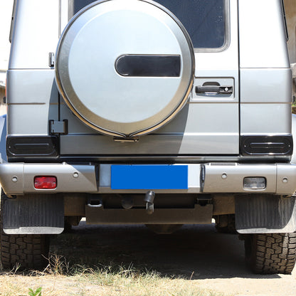 Smoked Black Rear Tail Light Cover Lenses For 2007-2018 Mercedes W463 G-Class 6