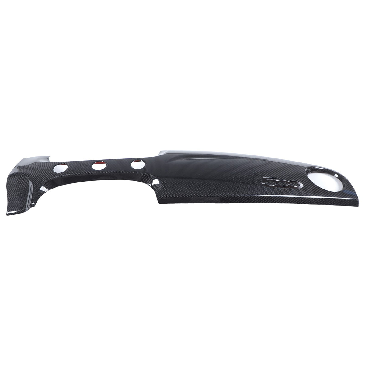 Real Carbon Fiber Dashboard Panel Trim Cover For Fiat 500 312 2007-2015 17