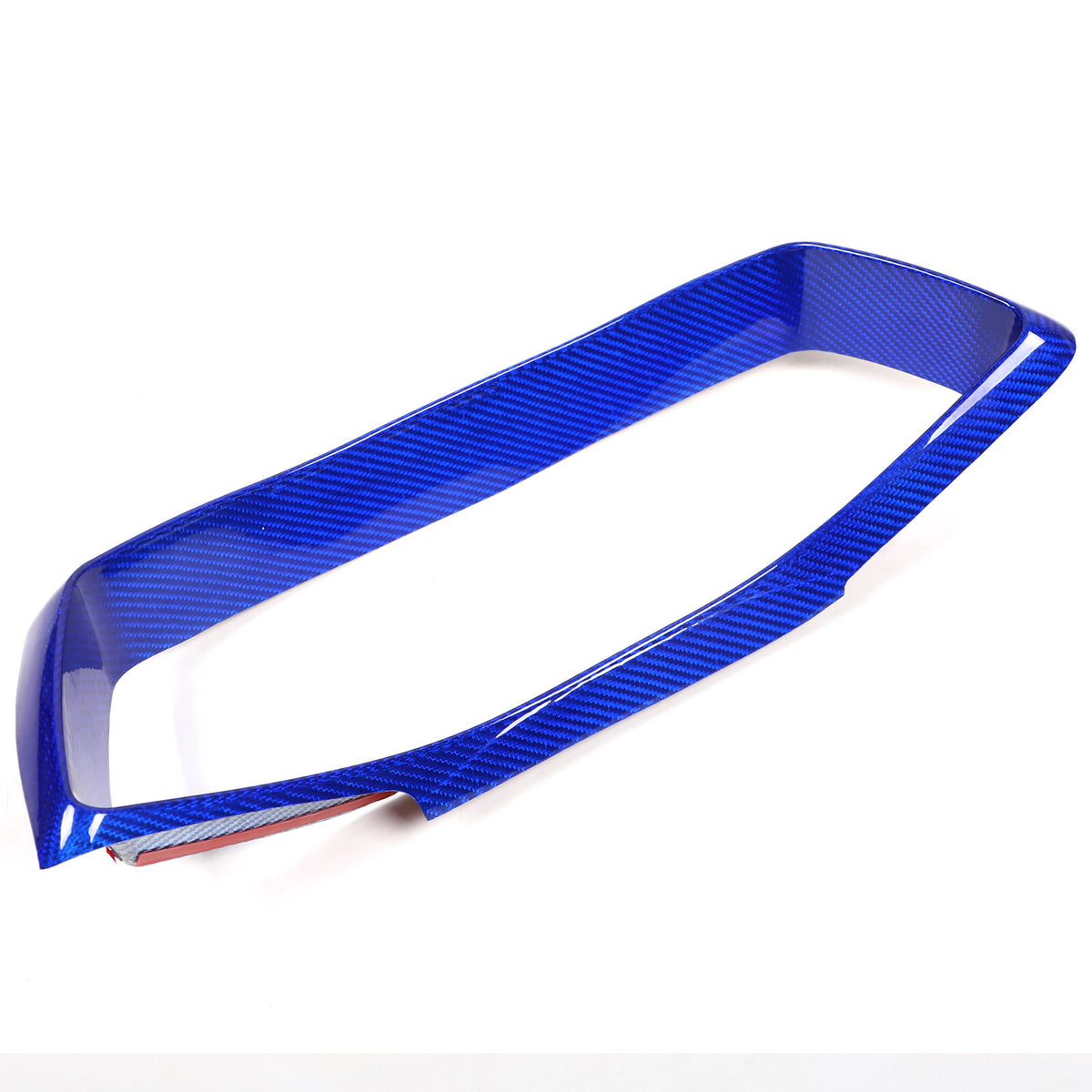Blue Real Carbon Fiber Speedometer Instrument Trim For C8 Corvette 20-25 19