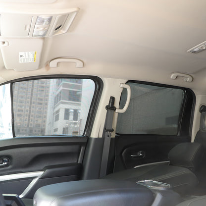Car Window Screen Sun Shade Mesh Cover Windshield For Nissan Titan 2016-23 US 14