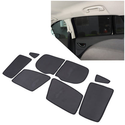 Full Car Window Screen Sun Shade Mesh Cover Windshield for Subaru Crosstrek 24+ 17