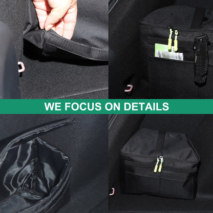 Trunk Left Side Storage Bag Box Tray For Honda Civic 11th Gen Hatchback 2021+ US 16