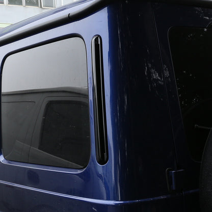 Glossy Black Rear Side Air Vent Outlet Trim For Benz G Class W463 G500/63 19-20 5