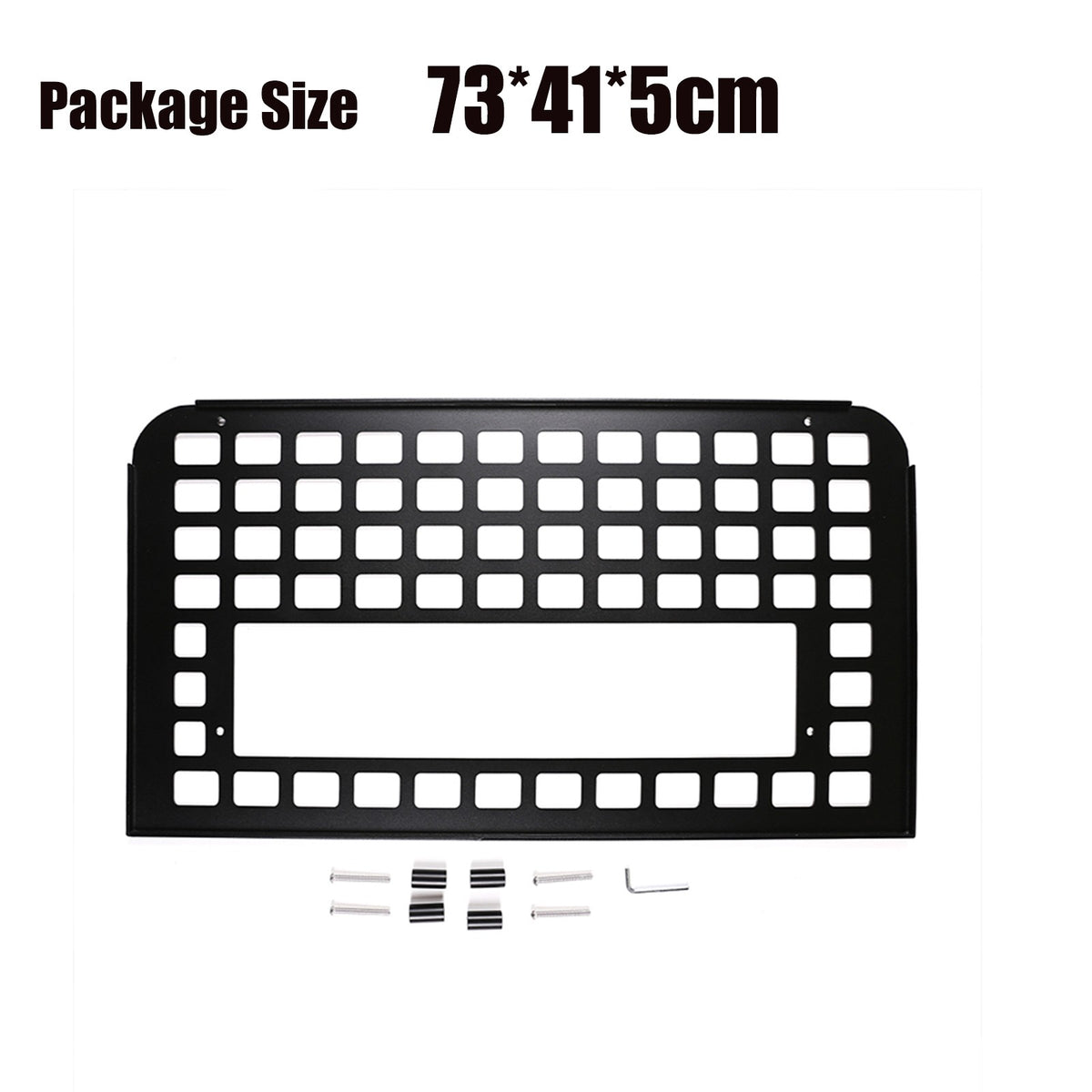 Rear Door Tailgate Table Storage Shelf Molle Panel For LR Defender L316 20+ 9