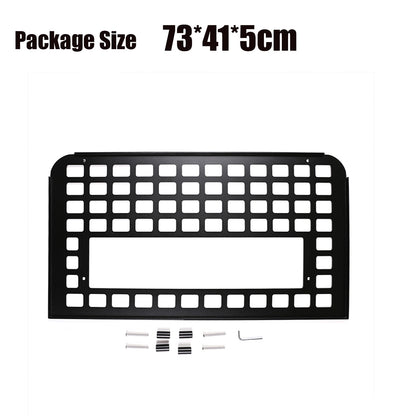 Rear Door Tailgate Table Storage Shelf Molle Panel For LR Defender L316 20+ 9