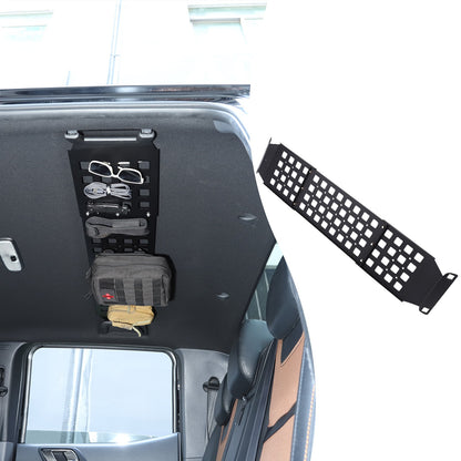 Alloy Rear Roof Hanging Storage Rack Molle Panel For Ford Ranger T6 2015-2021 7