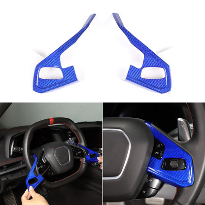 Blue Real Carbon Fiber Full Interior Set Decor Trim Kit for Corvette C8 20-25 - Variants 16-20 51
