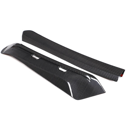 Real Dry Carbon Fiber Center Console Air Vent Trim For BMW X3 G45 2025+ 4