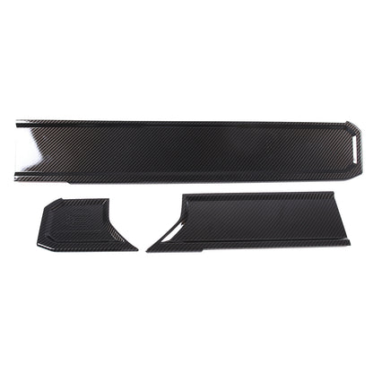 ABS Carbon Fiber Dashboard Panel Trim For Land Rover Defender L663 2020+ 4