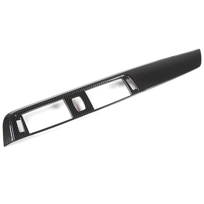 ABS Carbon Fiber Center Console Dashboard Panel Trim For BMW 1 2 Series 17-19 6