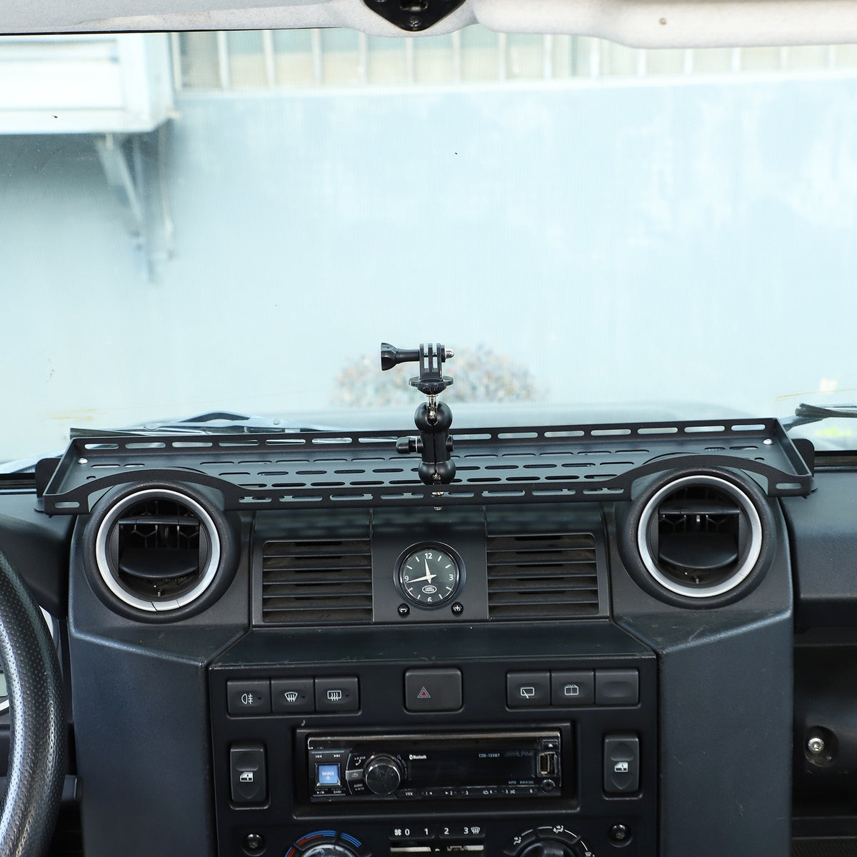Dashboard Phone Holder Mount Bracket Storage Box Tray For LR Defender L316 04-18 12