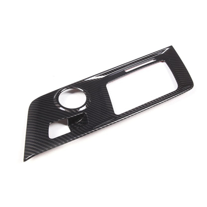 2pcs Carbon fiber ABS Interior Gear Shift Panel Cover For Corvette C7 2014-2019 8