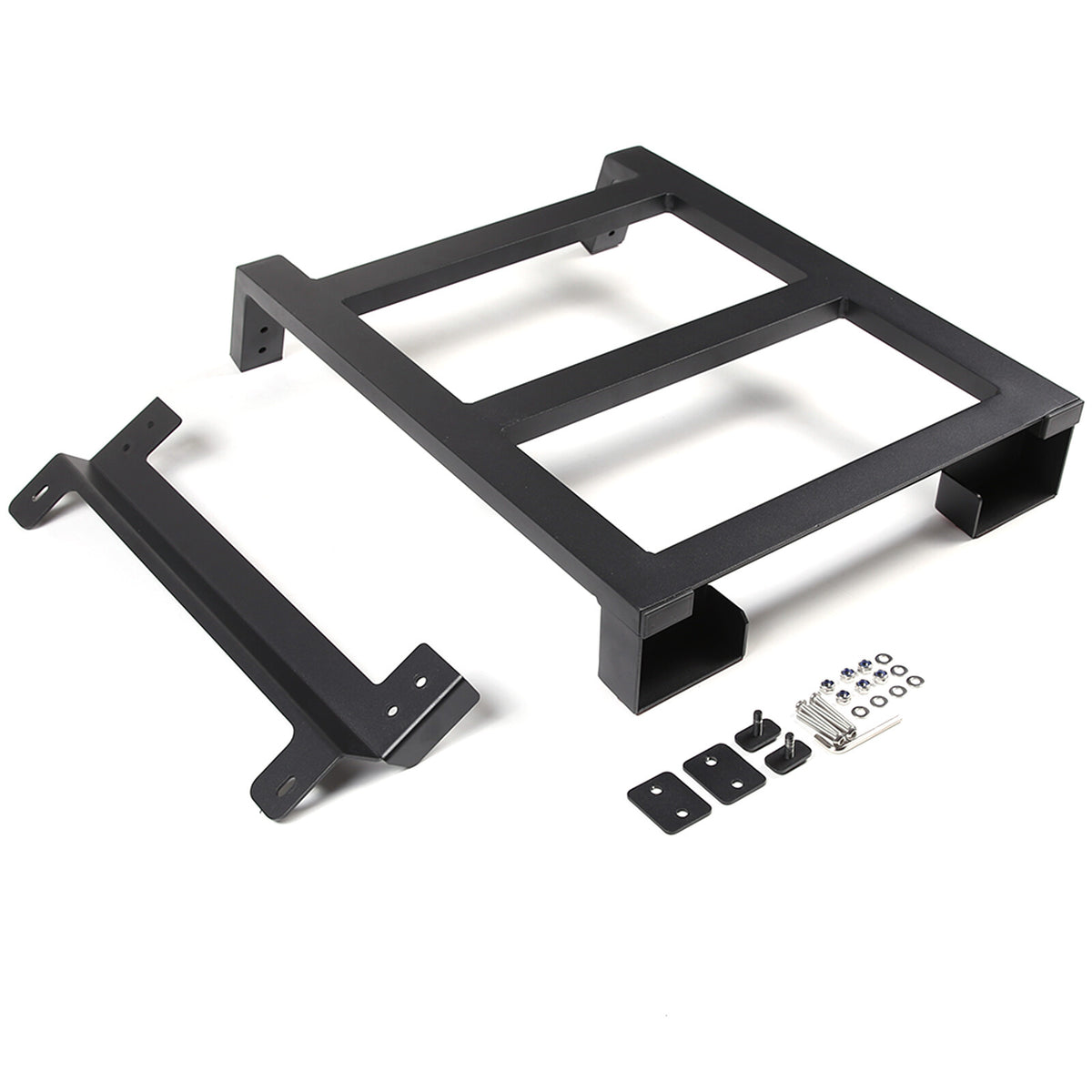 Alloy Rear Roof Climbing Ladder Rack Window Molle Panel For Hummer H2 2003-09 84