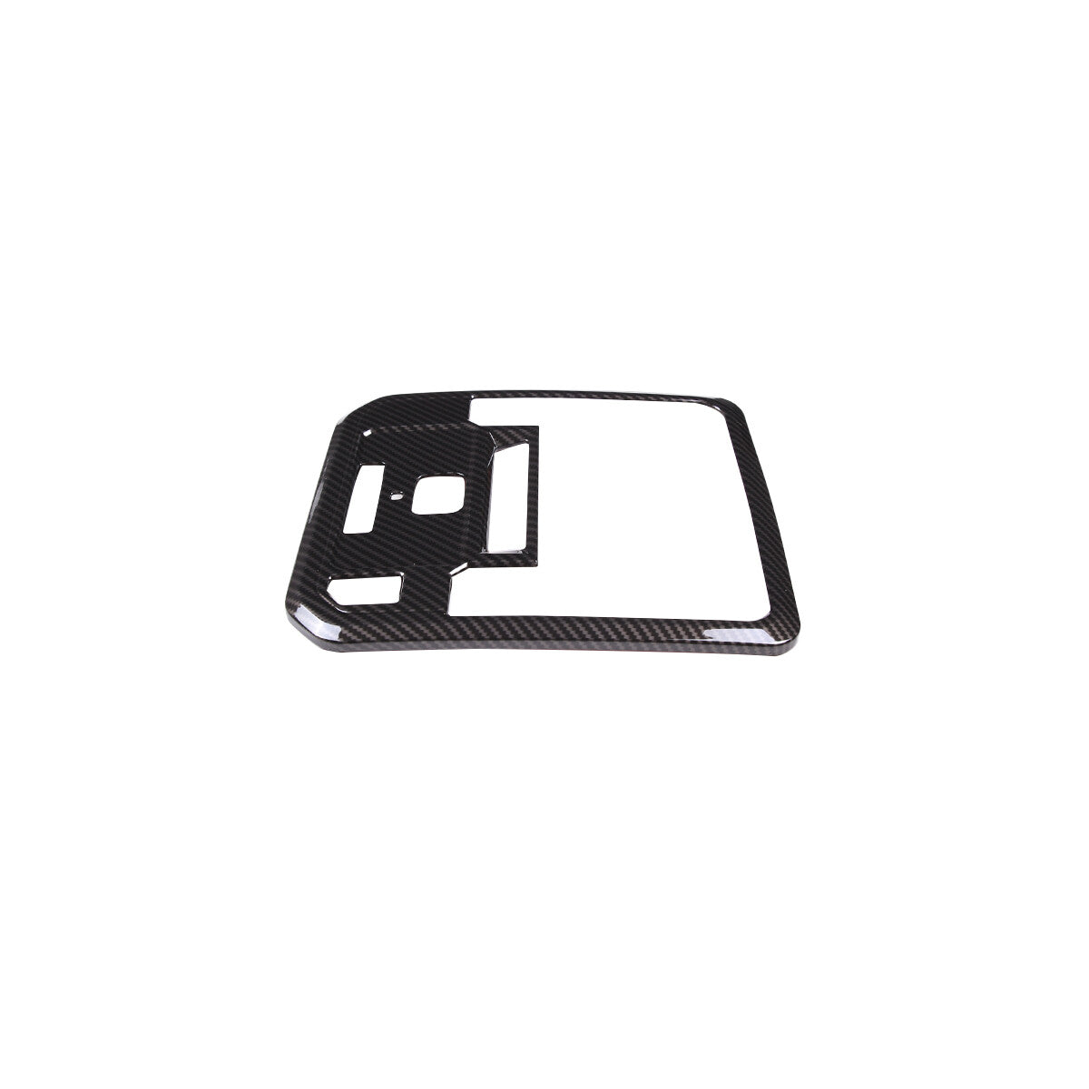 Carbon fiber Roof Reading Light Control Panel cover trim For Toyota Tundra 2022 9