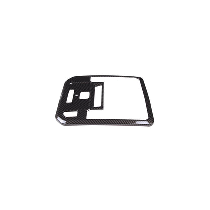 Carbon fiber Roof Reading Light Control Panel cover trim For Toyota Tundra 2022 9