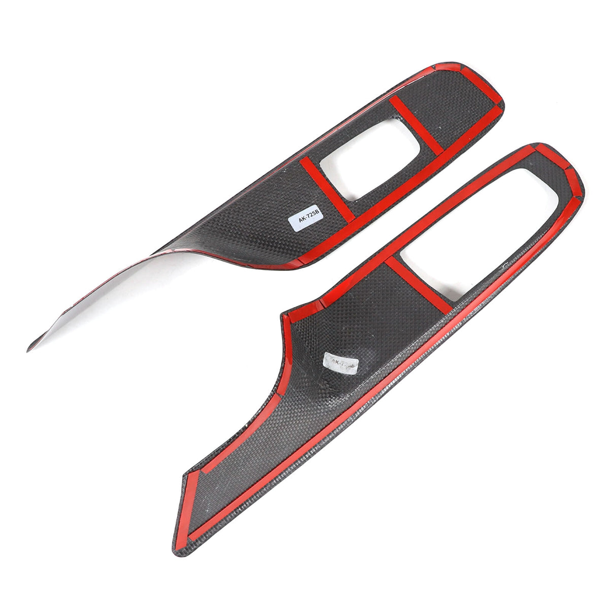 Real Carbon Fiber Window Lift Button Frame Trim For Corvette C8 Coup 2020-2026 21