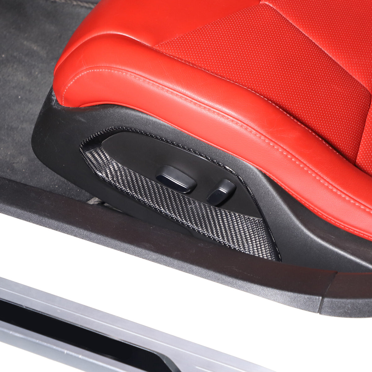 Real Dry Carbon Fiber Full Interior Center Set Trim Kit For Corvette C8 20-25 US - Styles 46-50 34